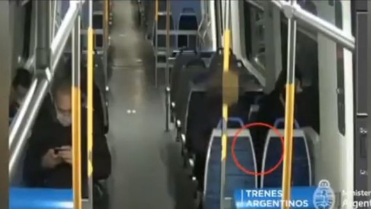Video documento: así detuvieron a un abusador que manoseó a una pasajera en el tren Sarmiento