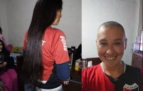 Promesa cumplida: Se rapó por Colón campeón