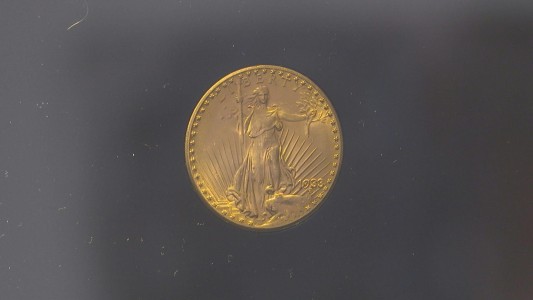 Récord: subastan una moneda de oro por 18,87 millones de dólares