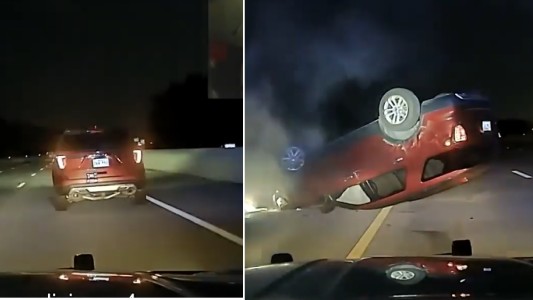 Demandan al policía que perseguía a una mujer embarazada e hizo que volcara su vehículo