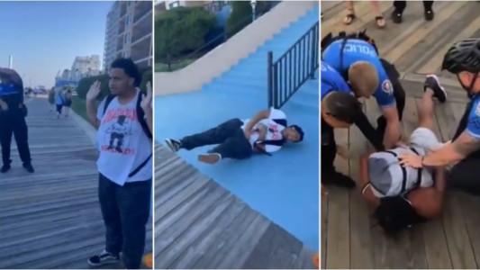 Indignación por uso de fuerza excesiva para arrestar a cuatro adolescentes