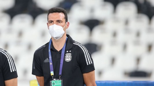 Scaloni se fue conforme con la presentación de la selección y criticó el estado del campo de juego en Brasil