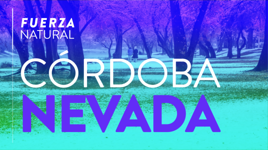 Después de 14 años, así se vivió la llegada de la nieve a Córdoba