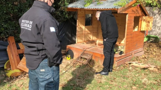 El búnker que tenia un narco debajo de una casita de juguete