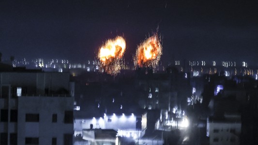 Israel volvió a lanzar misiles contra Hamas en la Franja de Gaza