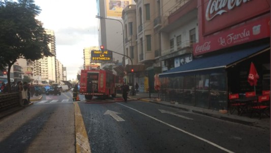 Se incendió la pizzería La Farola del barrio de Belgrano