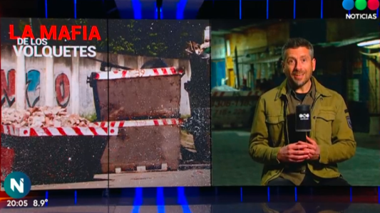 Cómo opera la mafia de los volquetes