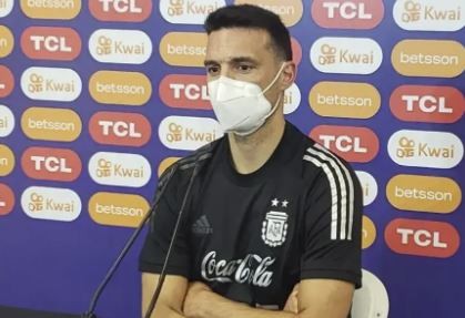 "Lo que más me preocupa es el estado físico de los jugadores", dijo Scaloni