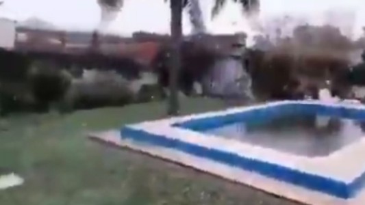 Ola polar: nevó en el interior de la provincia de Buenos Aires