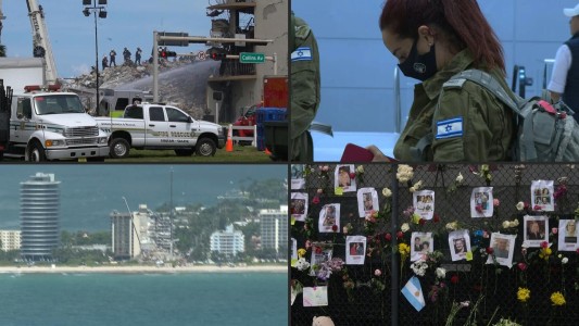 Rescatistas de México e Israel llegan a Miami para colaborar en derrumbe del edificio