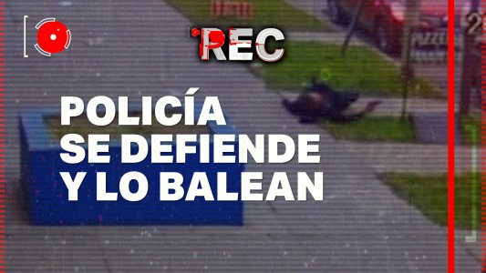 Un policía se defendió y lo balearon - #REC