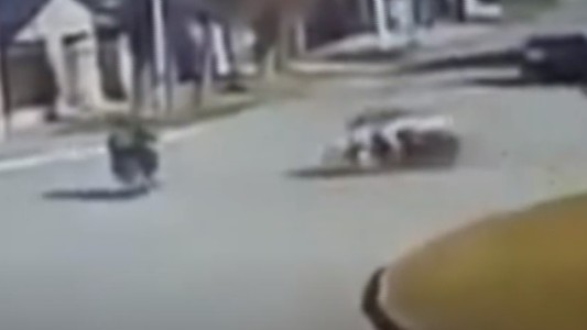 Choque brutal de dos motos: un muerto