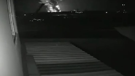 Así fue la enorme explosión en una fábrica de productos químicos