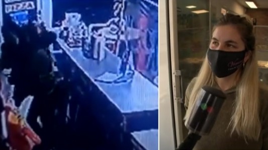 Empleada de un comercio se le plantó al ladrón y lo echó: "Primero protejo lo mío"