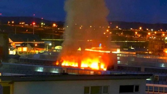 Incendio en el hospital de Ushuaia: evacuaron pacientes