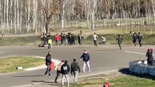 Video: Terminó a las piñas una carrera de karting