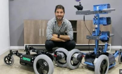 Premio internacional para Bipmov, un bipedestador motorizado para niños con discapacidad