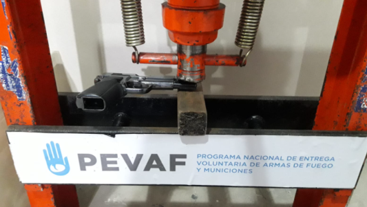 En Santa Fe comenzó una campaña voluntaria de desarme