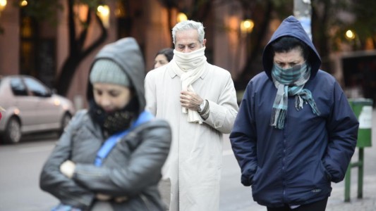 Casi dos terceras partes del país bajo temperaturas inferiores a los 5 grados