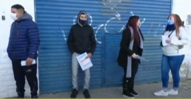 Una carnicería ofrece trabajo a quienes se vacunaron contra el Covid-19