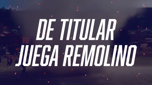 Un espectacular remolino interrumpió un partido de fútbol en Bolivia - #FlashChat