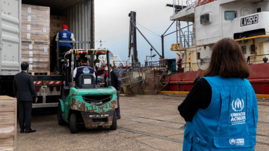 El Gobierno recibió una donación de insumos médicos de Alemania