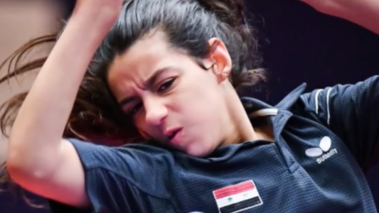 Hend Zaza tiene 12 años y es la atleta más joven de los Juegos Olímpicos