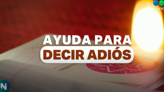 "Ayuda para decir adiós"
