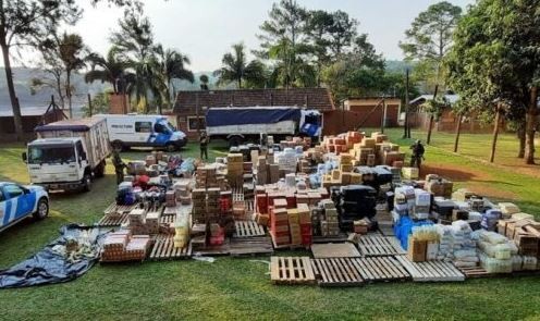 Cayó una banda que comercializaba mercadería a través de una "aduana clandestina paralela" en Misiones