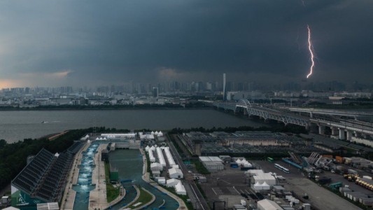 Una tormenta tropical se acerca a Japón y afecta al programa olímpico