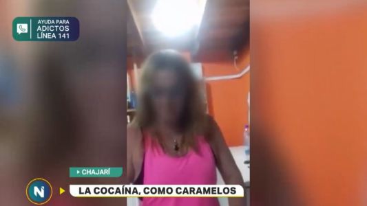 Entre Ríos: la cocaína, como caramelos