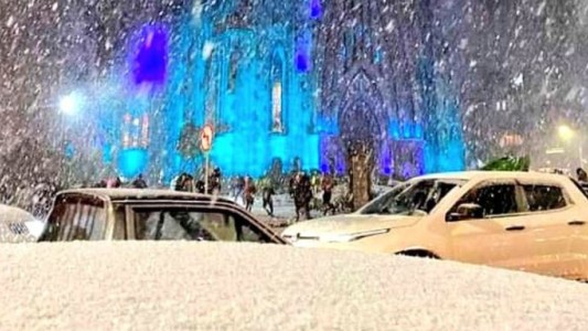 Brasil vivió una nevada histórica en el sur del país