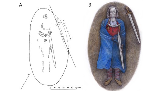 Fin del misterio: un guerrero enterrado con ropa de mujer hace 1.000 años era intersexual