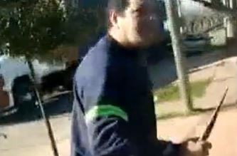 Un camionero arrancó los cables de luz de un barrio en Pilar y amenazó con un cuchillo a los vecinos