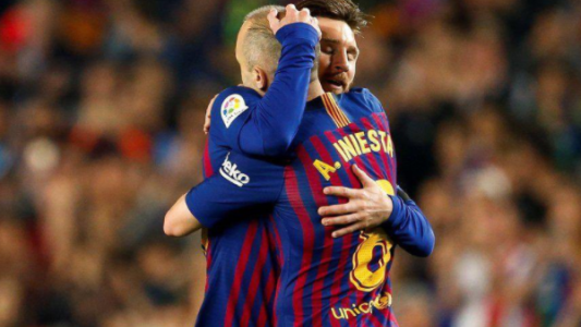 Andrés Iniesta: "Será difícil ver a Messi con otra camiseta"