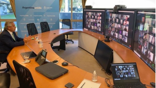 Alberto Fernández volvió a dar clases en la Facultad de Derecho