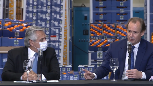 Fernández en Entre Ríos: "El objetivo no es que la gente tenga planes sociales, sino trabajo"