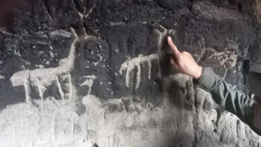 Neuquén: hallaron dos cuevas naturales con presencia de arte rupestre de 500 años de antigüedad