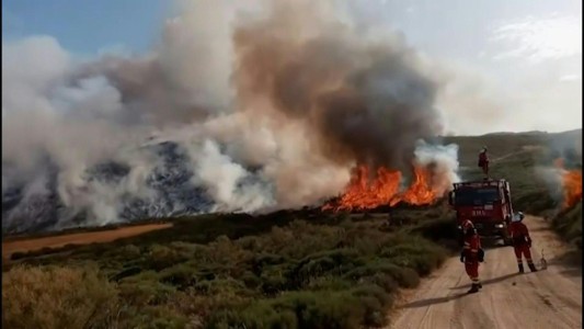 Incendios forestales en medio de una histórica ola de calor en España