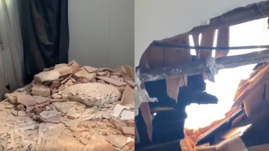 Impactante derrumbe en un edificio de Madrid: hay varios heridos