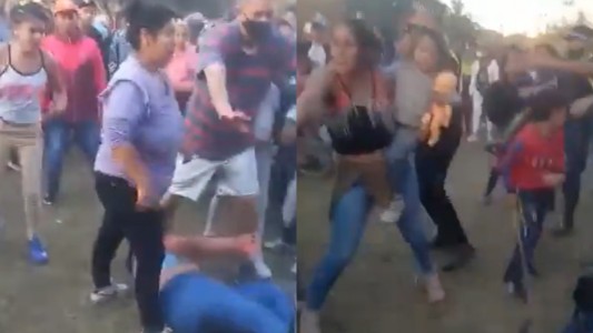 Madres se agarraron a las trompadas en el festejo del Día de la Infancia en Tucumán