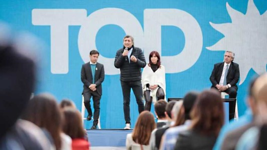 Alberto compartió otro acto con Cristina y apuntó contra Macri: "Ladrones de guante blanco"