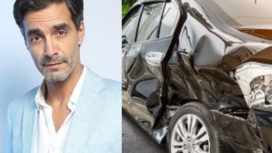 Adrián Navarro sufrió un accidente automovilístico en España