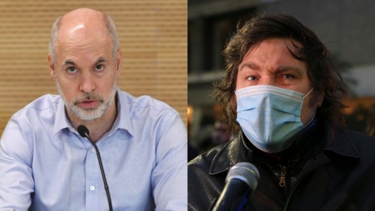 Tras la catarata de insultos en su contra, Rodríguez Larreta le respondió a Milei