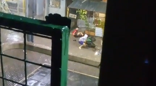 Insólito choque en la Villa 31 durante Santa Rosa