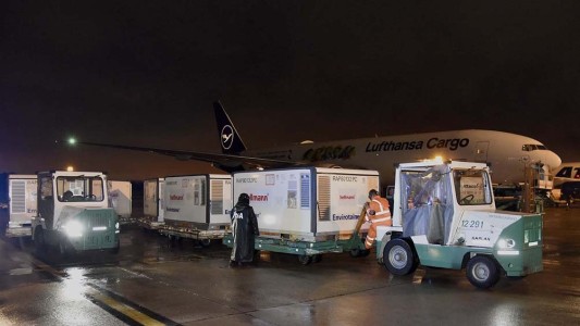 Llega este sábado otro vuelo desde China con 1.736.000 dosis de Sinopharm