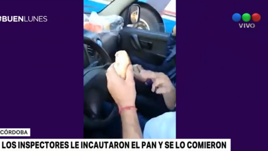 Córdoba: inspectores le incautaron el pan a un vendedor ambulante y se lo comieron