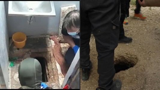 Fuga de película a través de un túnel en una prisión de Israel