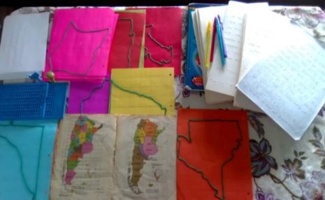 Internos de la cárcel de Ituzaingó elaboraron material didáctico en braille para una escuela