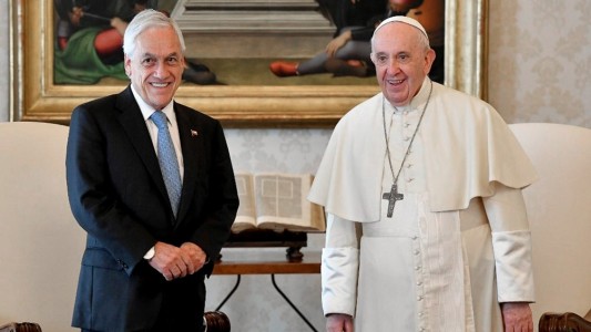 Francisco recibió al presidente chileno Piñera en el Vaticano